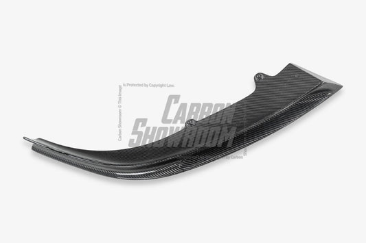 Future Design Carbon Fiber FRONT LIP SPLITTER for Audi e-Tron GT 2021-ON - Performance SpeedShop