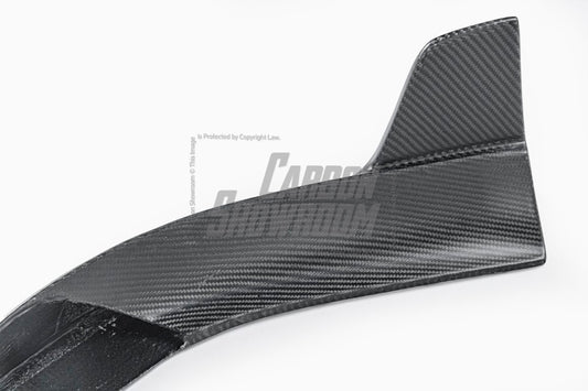 Future Design Carbon Fiber FRONT LIP SPLITTER for Porsche 992 Carrera & 4 & S & 4S - Performance SpeedShop
