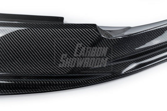 Future Design Carbon Fiber FRONT LIP SPLITTER for Porsche Cayenne Coupe 9Y3 - Performance SpeedShop