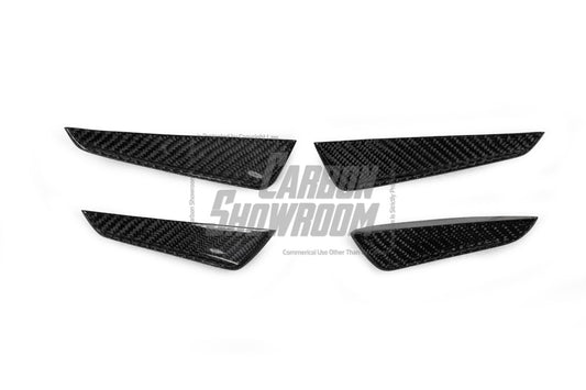 Future Design Carbon Fiber Front Canards For CLA C118 CLA45 CLA35 CLA250 2020-ON - Performance SpeedShop