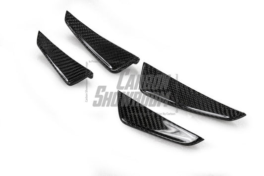Future Design Carbon Fiber Front Canards For CLA C118 CLA45 CLA35 CLA250 2020-ON - Performance SpeedShop