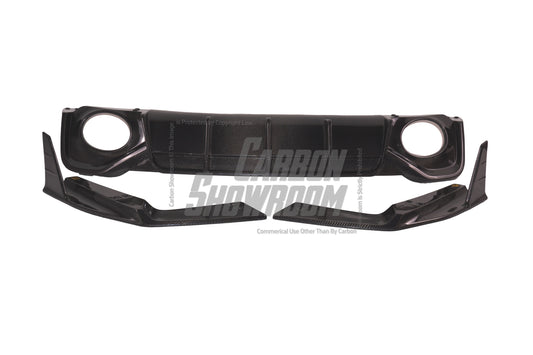 Future Design Carbon Fiber REAR DIFFUSER & REAR CANARDS - "Blaze kit" for Audi RS5 B9.5 2020+ - Performance SpeedShop