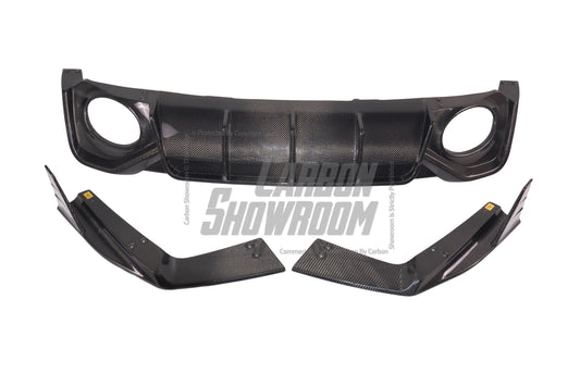 Future Design Carbon Fiber REAR DIFFUSER & REAR CANARDS - "Blaze kit" for Audi RS5 B9.5 2020+ - Performance SpeedShop