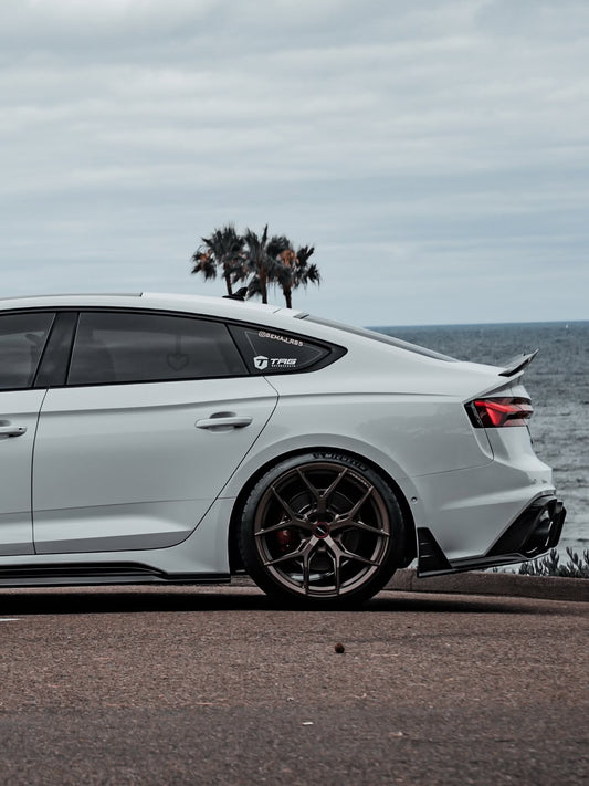 Future Design Carbon Fiber REAR DIFFUSER & REAR CANARDS - "Blaze kit" for Audi RS5 B9.5 2020-2022 - Performance SpeedShop