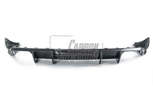 Future Design Carbon Fiber REAR DIFFUSER for Porsche Cayenne Coupe 9Y3 - Performance SpeedShop