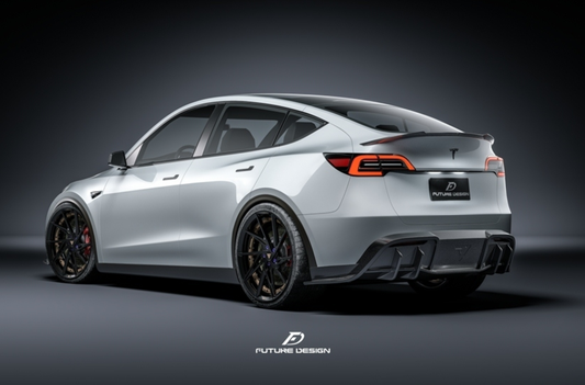 Future Design Carbon Fiber REAR DIFFUSER for Tesla Model Y / Performance