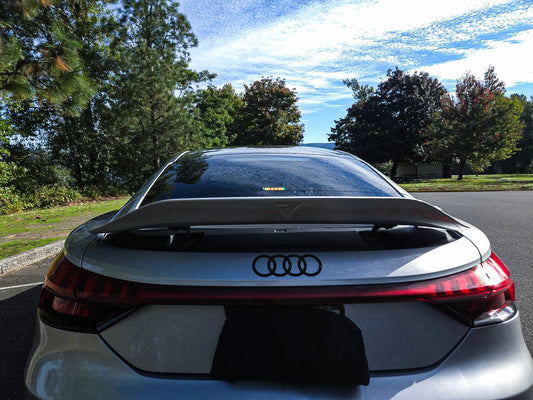 Future Design Carbon Fiber REAR SPOILER for Audi e-Tron GT 2021-ON - Performance SpeedShop