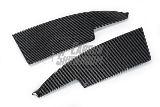 Future Design Carbon Fiber Rear Bumper Side Valences for BMW G20 G28 330I M340i - Performance SpeedShop