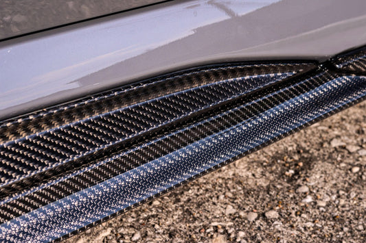 Future Design Carbon Fiber SIDE SKIRTS - "Blaze kit" for Audi RS5 B9.5 2020-2022 - Performance SpeedShop