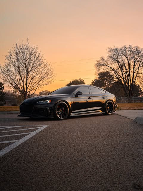 Future Design Carbon Fiber SIDE SKIRTS - "Blaze kit" for Audi RS5 B9.5 2020-2022 - Performance SpeedShop