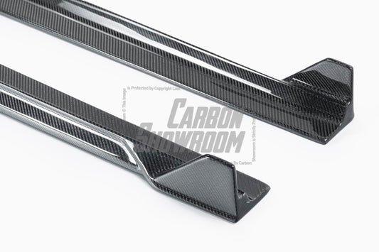 Future Design Carbon Fiber SIDE SKIRTS - "Blaze kit" for Audi RS5 B9 2 Door 2017-2019 - Performance SpeedShop