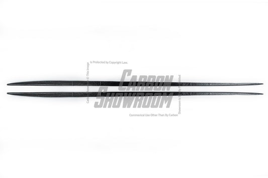 Future Design Carbon Fiber Side Flares Cover for Mercedes Benz W205 2015-2020 C300 C43 C63 AMG Coupe 2 Door Sedan - Performance SpeedShop