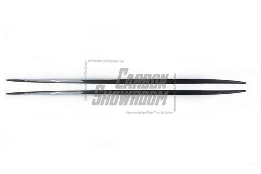 Future Design Carbon Fiber Side Flares Cover for Mercedes Benz W205 2015-2020 C300 C43 C63 AMG Coupe 2 Door Sedan - Performance SpeedShop