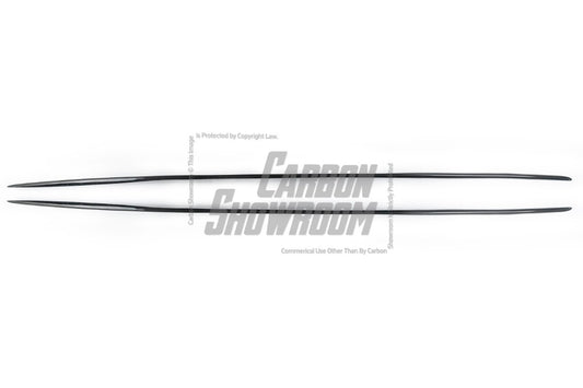 Future Design Carbon Fiber Side Flares Cover for Mercedes Benz W205 2015-2020 C300 C43 C63 AMG Coupe 2 Door Sedan - Performance SpeedShop
