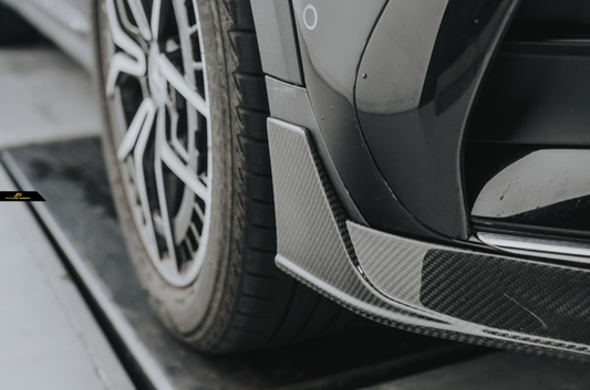 Mercedes Benz EQB 260/EQB 300 4MATIC/EQB 350 4MATIC X243 (Fits Both Pre-Facelift & Facelift) (COMPATIBLE WITH AMG LINE FRONT BUMPER) with Aftermarket Parts - Front Lip Carbon Fiber / FRP