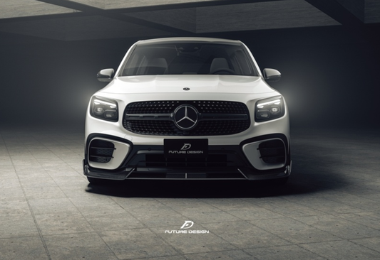 Mercedes Benz X247 GLB250 AMG / GLB35 AMG 2024-ON with Future Design Carbon's Aftermarket Parts - Front Lip Dry Pre-preg Carbon Fiber / FRP