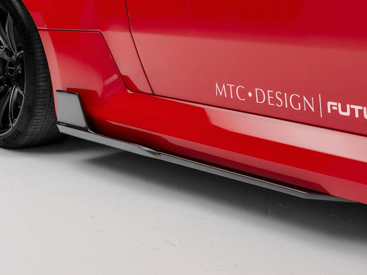 BMW M2 / M2C G87 2023-ON with Future Design Carbon's Aftermarket Parts - Side Skirts MTC Street Series Carbon Fiber / FRP