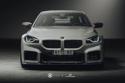 BMW M2 / M2C G87 2023-ON with Future Design Carbon's Aftermarket Parts - Front Lip MTC V1 Carbon Fiber / FRP