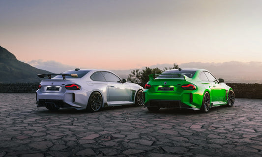 BMW M2 / M2C G87 2023-ON with Aftermarket Parts - MTC V2 TrackPack Series Rear Diffuser Carbon Fiber / FRP