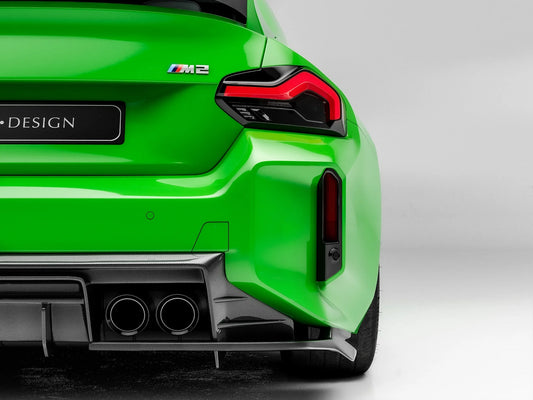 BMW M2 / M2C G87 2023-ON with Aftermarket Parts - MTC V2 TrackPack Series Rear Diffuser Carbon Fiber / FRP