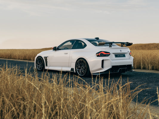 BMW M2 / M2C G87 2023-ON with Aftermarket Parts - MTC V2 TrackPack Series Rear Diffuser Carbon Fiber / FRP