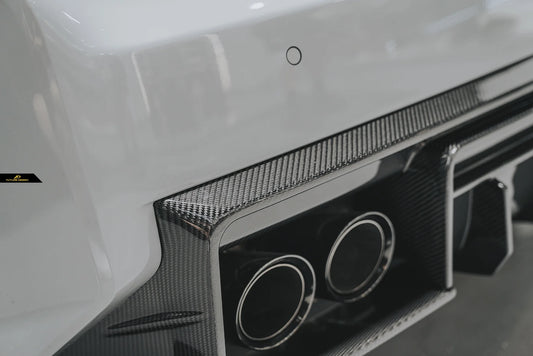 BMW M2 / M2C G87 2023-ON with Aftermarket Parts - MTC V2 TrackPack Series Rear Diffuser Carbon Fiber / FRP