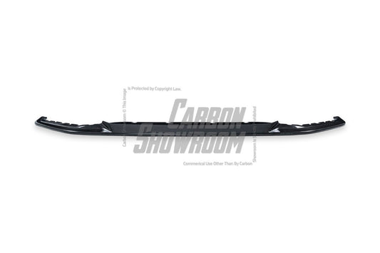 BMW 5 Series M550i 540i (With M-Package Bumper) G30 G31 LCI 2021 2022 2023 with Aftermarket Parts - MTECH Front Lip Carbon Fiber / FRP