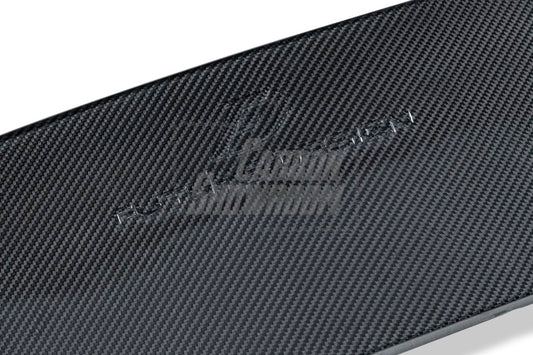 BMW 5 Series M550i 540i (With M-Package Bumper) G30 G31 LCI 2021 2022 2023 with Aftermarket Parts - MTECH Front Lip Carbon Fiber / FRP