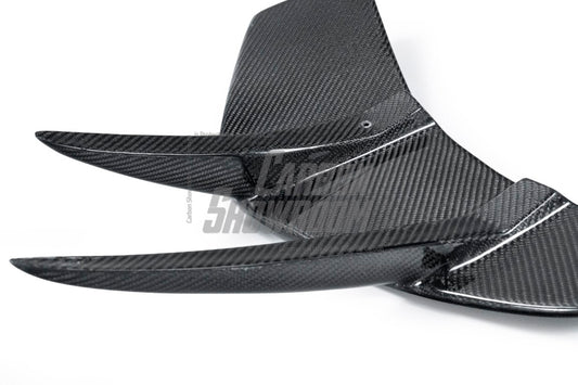 Future Design Carbon McLaren 720S Carbon Fiber Rear Bumper Side Valences - Performance SpeedShop