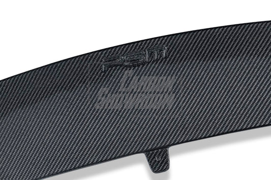 Porsche Taycan 9J1 Sedan/Cross Turismo RWD/4S/GTS/Turbo/Turbo S & (RWD/4S/GTS trims will require Sport Design Package) 2020-2024 with Future Design Carbon's Aftermarket Parts - Front Lip PSM Carbon Fiber / FRP