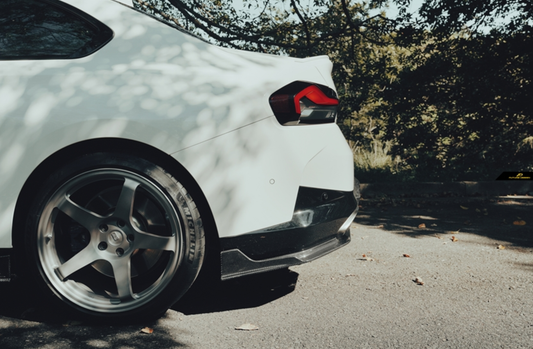 BMW 2 Series G42 230i (With M-Package Bumper) M240i 2022-ON with Future Design Carbon's Aftermarket Parts - Rear Canards Carbon Fiber / FRP