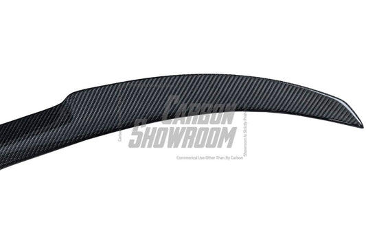 BMW 3 Series 340i 335i 330i 328i 320i 318i 335d 330d 325d 320d 318d 316d F30 Sedan 2012 2013 2014 2015 2016 2017 2018 2019 & M3 F80 Sedan 2014 2015 2016 2017 2018 with Aftermarket Parts - Rear Spoiler Carbon Fiber / FRP