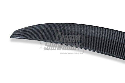 Maserati GranTurismo M145 2008-2019 with Future Design Carbon's Aftermarket Parts - Rear Spoiler Carbon Fiber / FRP