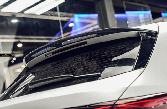 Mercedes Benz CLA180 / CLA200 / CLA220 / CLA250 / CLA260 / AMG CLA35 / AMG CLA45 / AMG CLA45 S X118 2020-2024 with Aftermarket Parts - Roof Spoiler Carbon Fiber / FRP