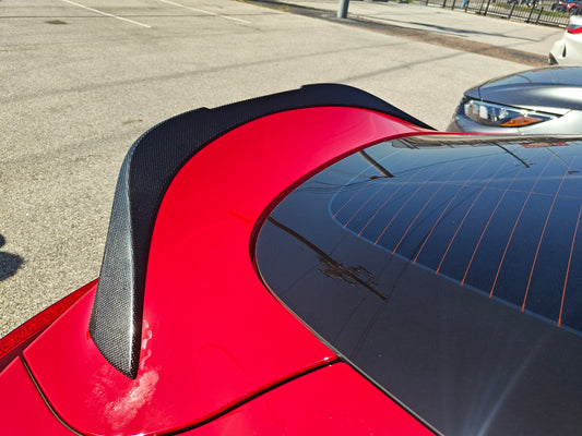 Future Design FD Carbon Fiber Ducktail Rear Spoiler For Toyota Supra A90 GR - Performance SpeedShop