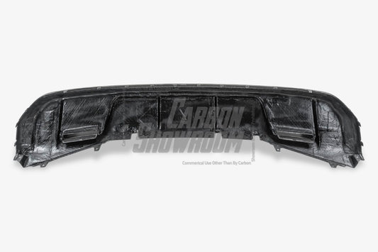 Future Design FD Carbon Fiber REAR DIFFUSER & REAR CANARDS for BMW I4 G26 M50 & e Drive 40 with M package 2022-ON - Performance SpeedShop