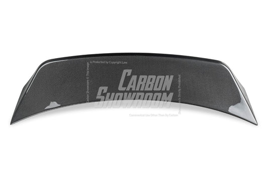 Future Design FD GT Carbon Fiber REAR SPOILER for Porsche Taycan Base & 4S & Turbo & Turbo S - Performance SpeedShop