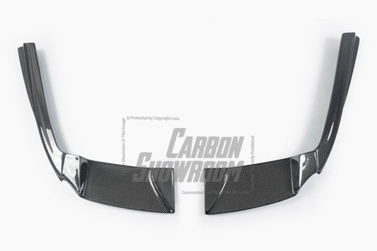 Future Design FD GT Carbon Fiber Rear Canards for BMW M5 & 5 series F10 F11 F18 520 528 535 with M-Package - Performance SpeedShop