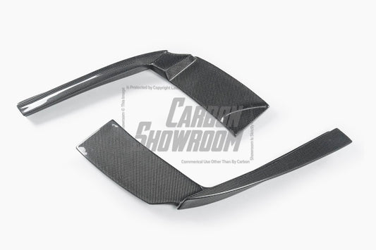 Future Design FD GT Carbon Fiber Rear Canards for BMW M5 & 5 series F10 F11 F18 520 528 535 with M-Package - Performance SpeedShop