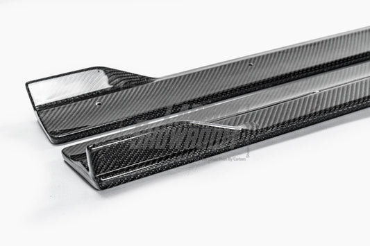 Future Design FD GTS-V Carbon Fiber SIDE SKIRTS For CLS450 CLS53 W257 C257 2019-ON - Performance SpeedShop