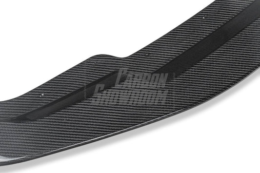 Future Design FD V2 Carbon Fiber FRONT LIP SPLITTER for BMW I4 G26 M50 / e Drive 40 & 4 Series G26 Gran coupe M440i 430i - Performance SpeedShop