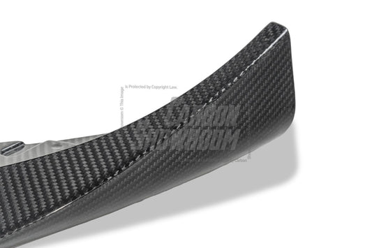 Future Design FD V2 Carbon Fiber FRONT LIP SPLITTER for BMW I4 G26 M50 / e Drive 40 & 4 Series G26 Gran coupe M440i 430i - Performance SpeedShop