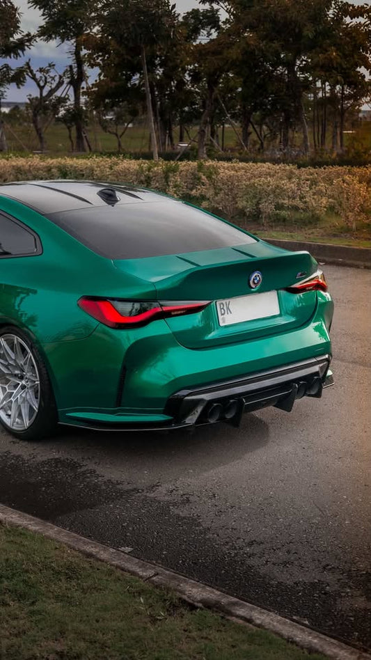 Future Design FD V2 Carbon Fiber REAR DIFFUSER for M3 G80 & M4 G82 G83 2021-ON - Performance SpeedShop