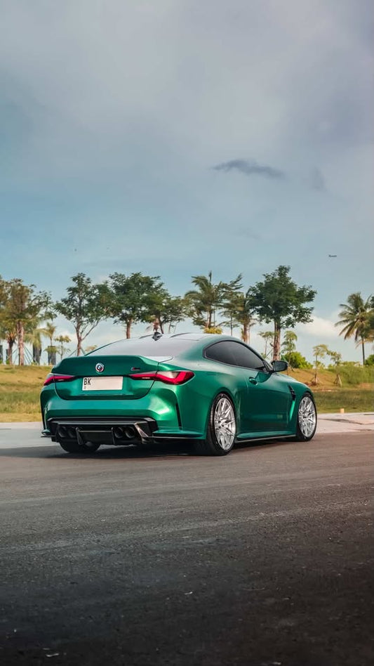 Future Design FD V2 Carbon Fiber REAR DIFFUSER for M3 G80 & M4 G82 G83 2021-ON - Performance SpeedShop