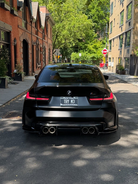 Future Design FD V2 Carbon Fiber REAR DIFFUSER for M3 G80 & M4 G82 G83 2021-ON - Performance SpeedShop