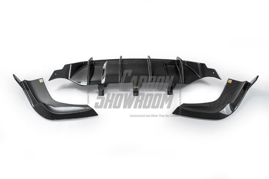 Future Design FD V2 Carbon Fiber REAR DIFFUSER for Mercedes Benz GLB 250 AMG / GLB 35 AMG X247 2020-ON