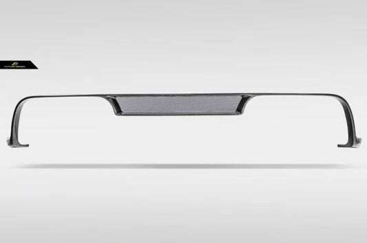 Ferrari 488 GTB & Spider 2016 2017 2018 2019 2020 with Aftermarket Parts - NVT Style Bumper Diffuser Upper Trim Carbon Fiber / FRP from Future Design