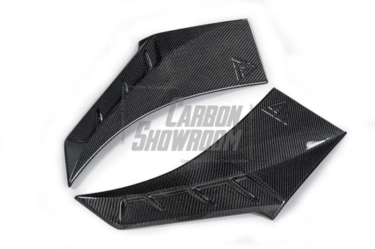 BMW X6 M60I M50I xDrive40i G06 (Fits Pre-LCI& LCI) 2020 2021 2022 2023 2024 with Aftermarket Parts - Front Fender Trim Overlay Carbon Fiber / FRP from Future Design