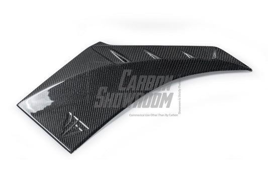 BMW X6 M60I M50I xDrive40i G06 (Fits Pre-LCI& LCI) 2020 2021 2022 2023 2024 with Aftermarket Parts - Front Fender Trim Overlay Carbon Fiber / FRP from Future Design