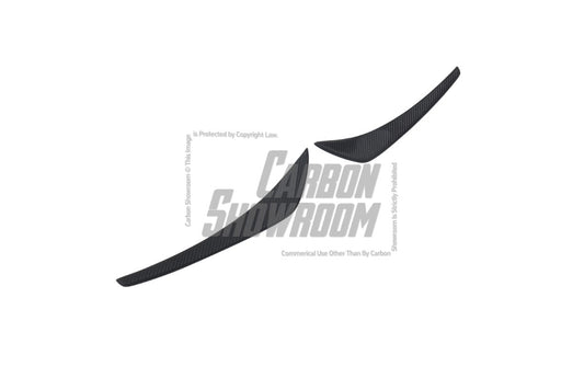Future Design Carbon Fiber FRONT BUMPER CANARDS for McLaren 720S - Performance SpeedShop